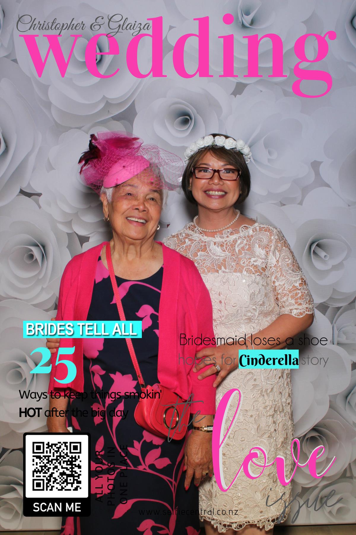 Christopher and Glaiza's Wedding | View more photos from the event at gallery.photobooth.co.nz/u/SelfieCentral/Christopher-and-Glaizas-Wedding